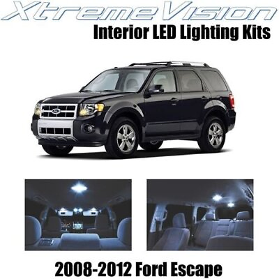 #ad #ad XtremeVision Interior LED for Ford Escape 2008 2012 8 pcs