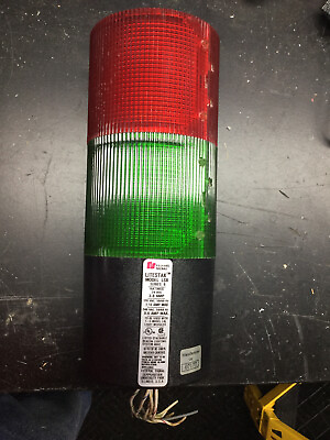 #ad USED Federal Signal Litestak LSB Series B. Red amp; Green Lens
