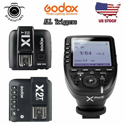 #ad Godox X1T X2T Xpro Wireless Flash Trigger For Sony Canon Nikon Olympus FujiFilm