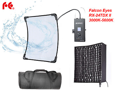 #ad Falcon Eyes RX 24TDX II Waterproof Flexible LED Video Light 150W Bi Color