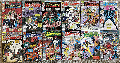 #ad The New Warriors Lot #1 Marvel comic series from the 1990s