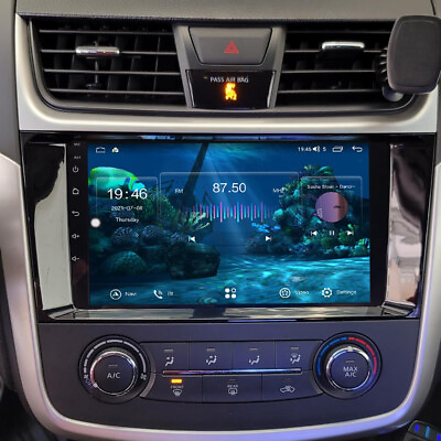 #ad Apple CarPlay For Nissan Altima 2013 2018 Android 12.0 Car Stereo Radio GPS WiFi
