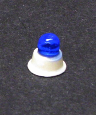 1:25 scale model resin Federal Beacon Ray 100 blue police light