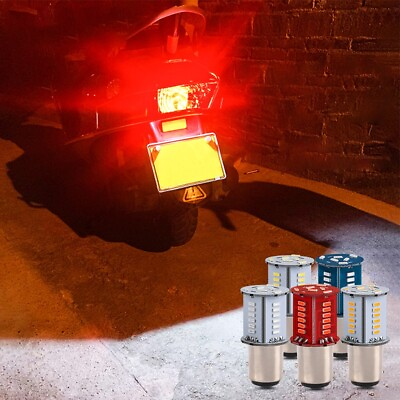 #ad Long lasting and Convenient 1157 LED Strobe Turn Signal Light for Motorcycles