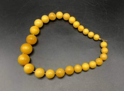 #ad Natural Amber Beads Natural Amber 108 grams