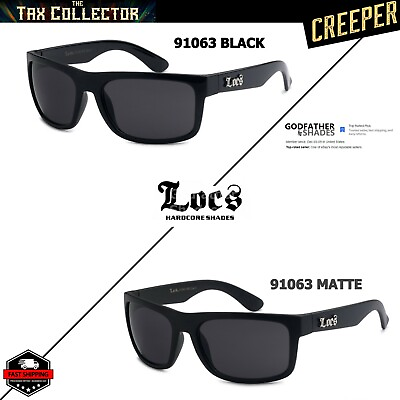 #ad quot;CREEPERquot; LOCS Hardcore Gangster Cholo Designer The Tax Collector OG Sunglasses