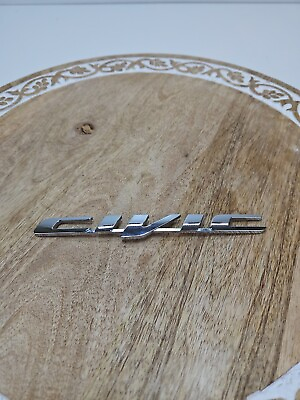 #ad 2013 Honda Civic Rear Trunk Emblem OEM