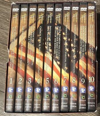 #ad The American Heritage Series DVD 10 Disc Set Historian David Barton