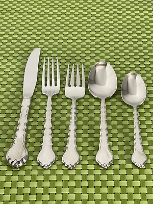 #ad Oneida Community CELLO Stainless Burnished Glossy Flatware SMART CHOICE A23G