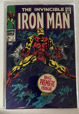 #ad Iron Man #1 1968 Marvel Silver Age First issue comic book