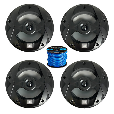 #ad 4x JBL 6.5quot; 225W Max 2 Way Marine Multi Element LED Speakers with RGB Lighting
