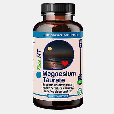 #ad TrueMed Magnesium Taurate Supports Cardiovascular Health and Reduces Anxiety