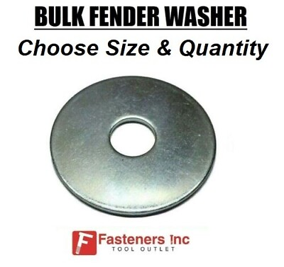 #ad Fender Washers Large Diameter Zinc Plated All Sizes amp; Quantities