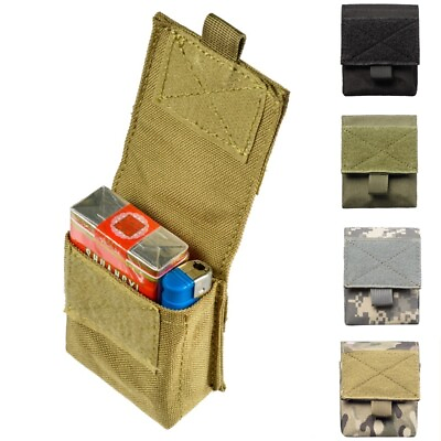 #ad Tactical Army Molle Waist Pack Bag Utility EDC Pouch Military Accessories Bags