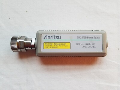 #ad Anritsu MA2472D Average Power Sensor 70 20 dBm 10 MHz 18 GHz US Seller