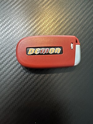#ad DODGE MOPAR DEMON 170 KEYFOB 5 BUTTON WITH LOGO SHELL ONLY