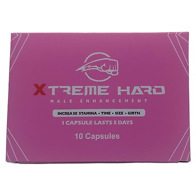 #ad Xtreme Hard Fast Acting Male Male Performance Enhancement 10 Pills