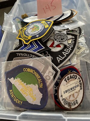 #ad Random Lot Of 25 Patches Security Corrections And police Wholesale