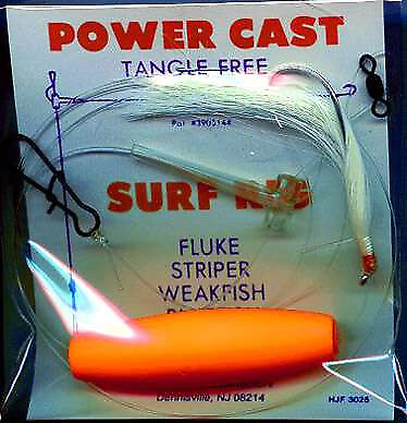 #ad Aqua Clear SR 1EW Power Cast Surf Rig