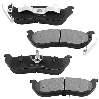 #ad Front And Rear Ceramic Brake Pads Kit for Jeep Liberty Brake Pad PA D29
