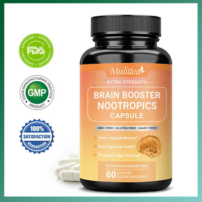 #ad Memory Focus Mental Concentration Brain Supplements amp; Nootropics Booster Pills