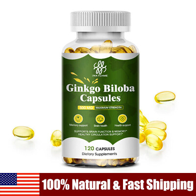 #ad #ad Ginkgo Biloba 500MG Support Health Brain Antioxidant Help Fight Inflammation