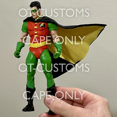 #ad Wired Cape Robin McFarlane Toys DC Multiverse Rebirth