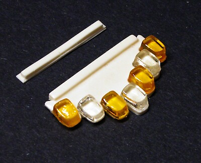 #ad 1:24 1:25 scale model resin amber clear Vector lightbar utility caution