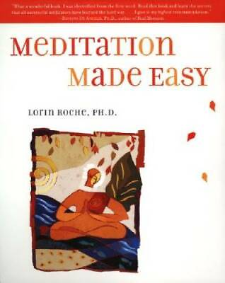 #ad Meditation Made Easy Paperback By Roche Lorin GOOD