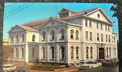 #ad Postcard KY Morganfield Kentucky Union County Court House Vintage Postcard