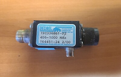 #ad Decibel Unidirectional RF Power Sensor 19C336861 P2