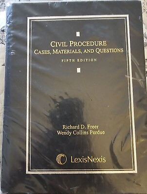 #ad Civil Procedure : Cases Materials and Questions Hardcover