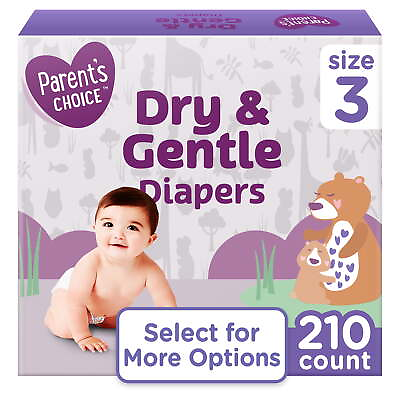 #ad #ad Dry amp; Gentle Diapers Size 3 210 Count Select for More Options