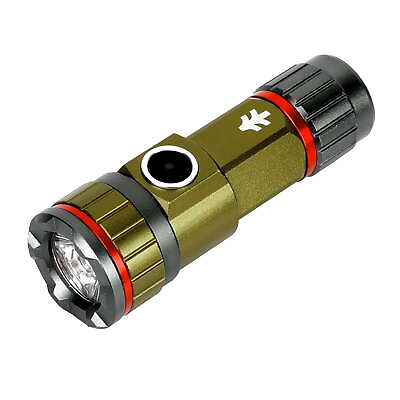 #ad #ad Swiss Tech 1000LM Mini LED Rechargeable Turbo Flashlight IP67 Weatherproof