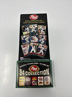 #ad #ad 1994 Post 94 Collection 30 Card Complete Set Baseball Cards SEALED