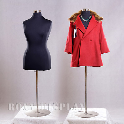 #ad Female Size 14 16 Mannequin Manequin Manikin Dress Form #F14 16BKBS 04