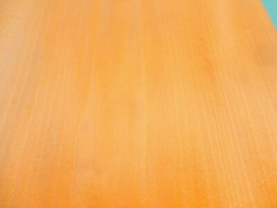 #ad Orange Poplar Dyed wood veneer 15quot; x 100quot; raw no backing 1 42quot; thickness A grade