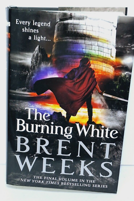 #ad The Burning White Lightbringer Series Book 5 by Brent Weeks Hardcover 2019