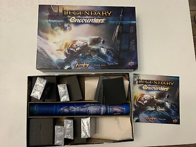 #ad Upper Deck Legendary Encounters Firefly Core Sealed Cards Open Box