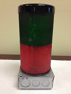 #ad Federal Signal Green and Red Light Stack