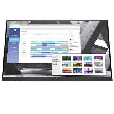 #ad HP E27q G4 27 inch 60Hz 5ms QHD Desktop Computer Monitor IPS Panel VESA Black