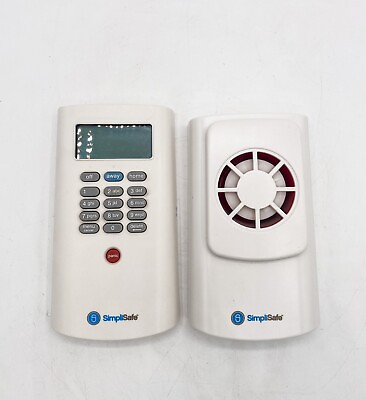 #ad Simpli Safe Security System Keypad KP1000 amp; Siren WS1000 Simply Safe Simplisafe