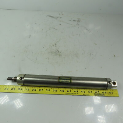 #ad #ad Clippard CDR 24 10 Double Acting Pneumatic Air Cylinder 1 1 2quot; Bore 10quot; Stroke