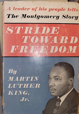 #ad STRIDE TOWARD FREEDOM Martin Luther King Jr 1958 1st Ed 1st Print H H Hardcover