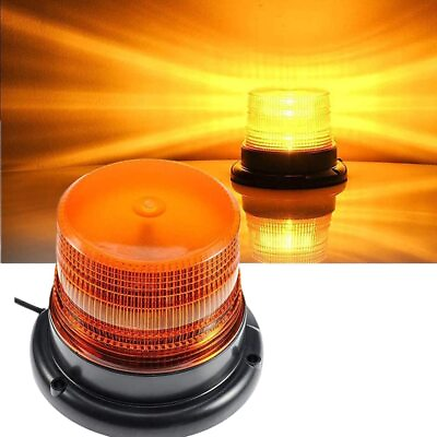 #ad Car Truck SUV 48 LED Amber Emergency Strobe Light Warning Lights with Magnetic