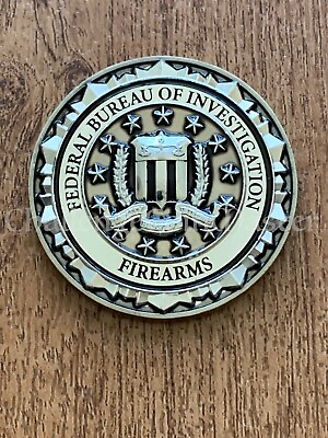 #ad E30 FBI Federal Bureau Of Investigation Firearms Training Unit Challenge Coin