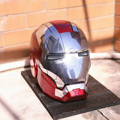 #ad #ad IN STOCK AUTOKING Iron Man Helmet MK5 Electronic Voice Activated Openamp;Close