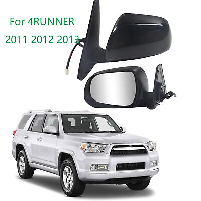 #ad One pair Side Mirrors for Toyota 4Runner 2010 2013 With Power Heated Turn Light