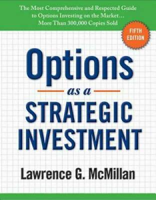 #ad Options as a Strategic Investment: Fifth Edition Hardcover GOOD