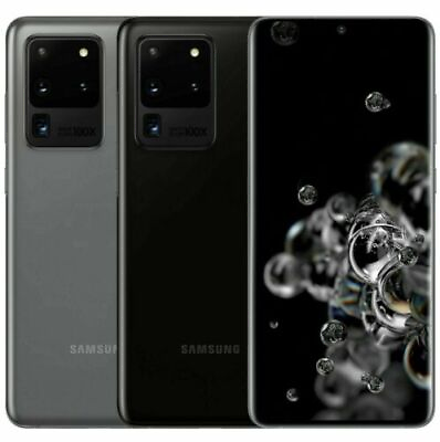 #ad Samsung Galaxy S20 Ultra 128GB 6.9quot; SM G988U BLACK GRAY Unlocked Open Box